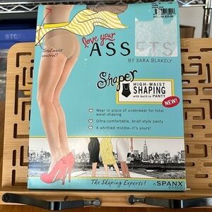 SPANX Nude Size 6 High Waist Shaper Brief Built In Panty 5’4”to 6’ 265-290